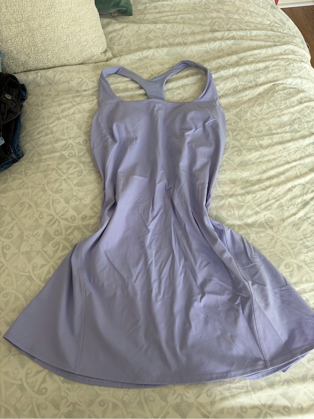 lululemon Lilac Racerback A-Line Mini Dress